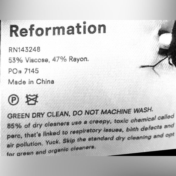 Reformation Revealing Midi Dress Full Length Button Closure Floral Print Size 2 - Picture 8 of 9